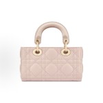 DIOR迪奥 Lady D-Joy ⼿提包 超迷你 ⼥款 胭脂粉色